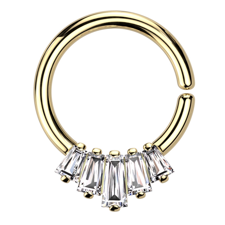 ゴールド | フープピアス 小さめ ボディピアス | ピアス専門店HOMESLICEPRODUCTIONS