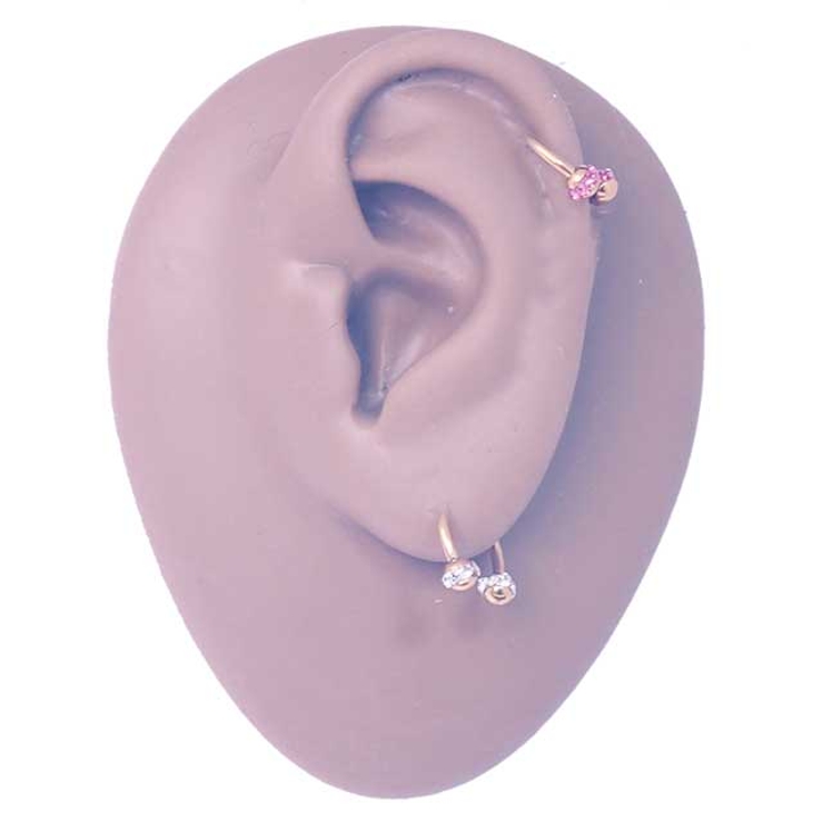 ボディピアス クリスタルパヴェ アラウンドボール | ピアス専門店HOMESLICEPRODUCTIONS | 詳細画像7 