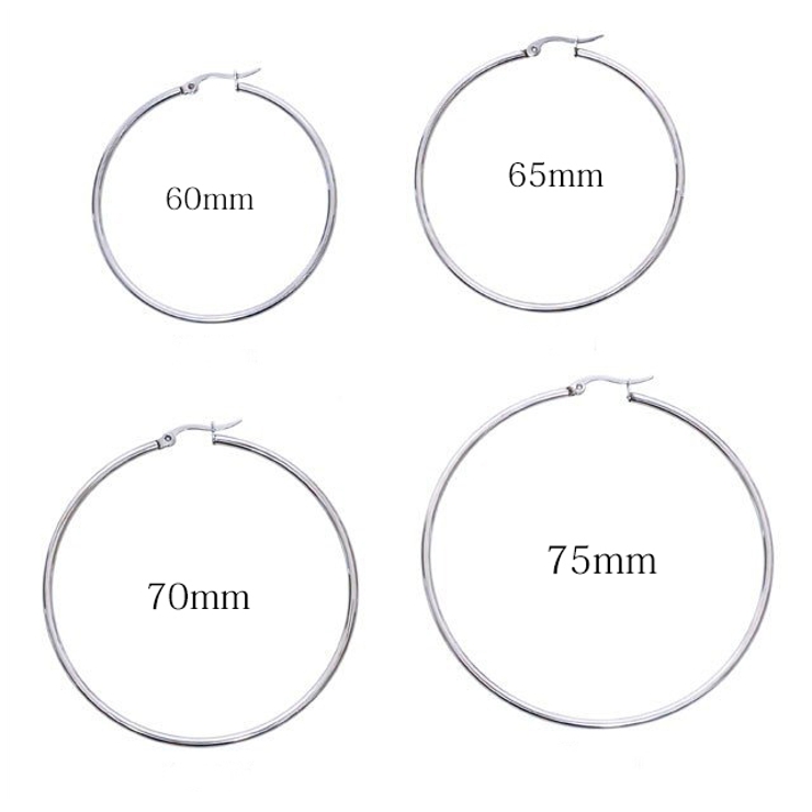 サージカルステンレス フープピアス 金属アレルギー対応 | ピアス専門店HOMESLICEPRODUCTIONS | 詳細画像8 