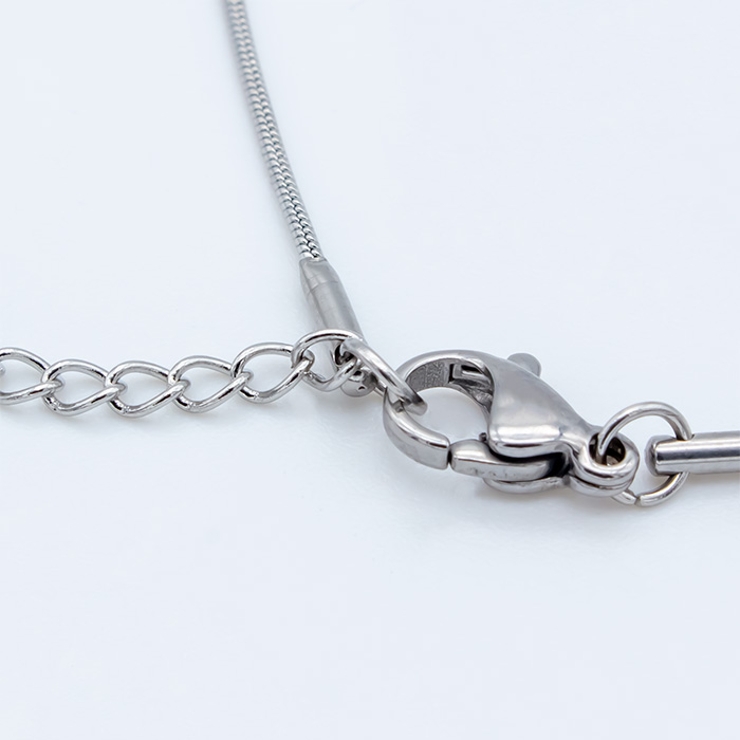 ネックレス サージカルステンレス オパールスクエア | ピアス専門店HOMESLICEPRODUCTIONS | 詳細画像7 