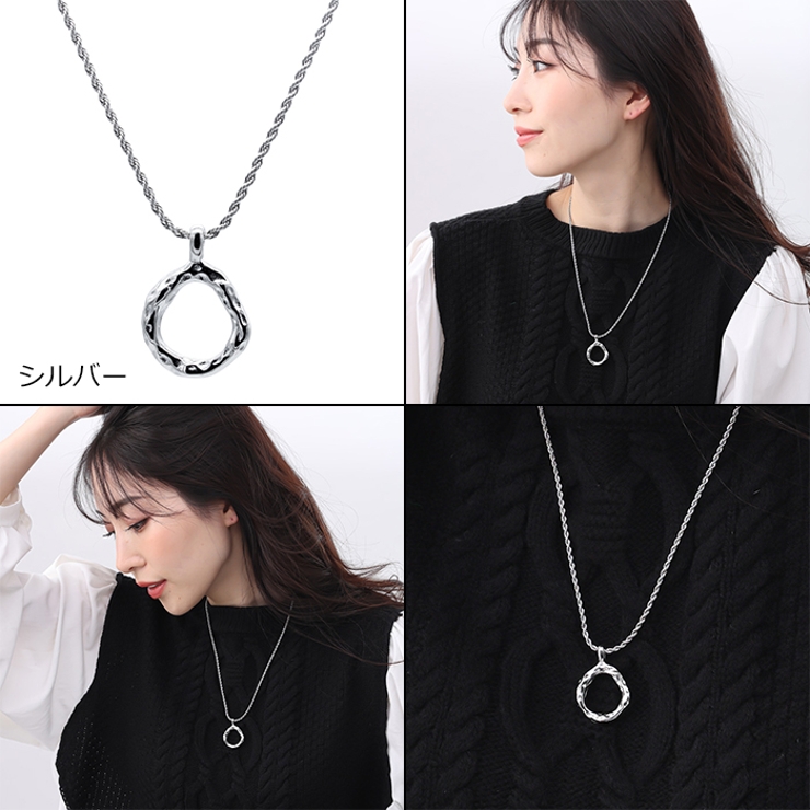 ネックレス サージカルステンレス製 アンティークトップ | ピアス専門店HOMESLICEPRODUCTIONS | 詳細画像3 