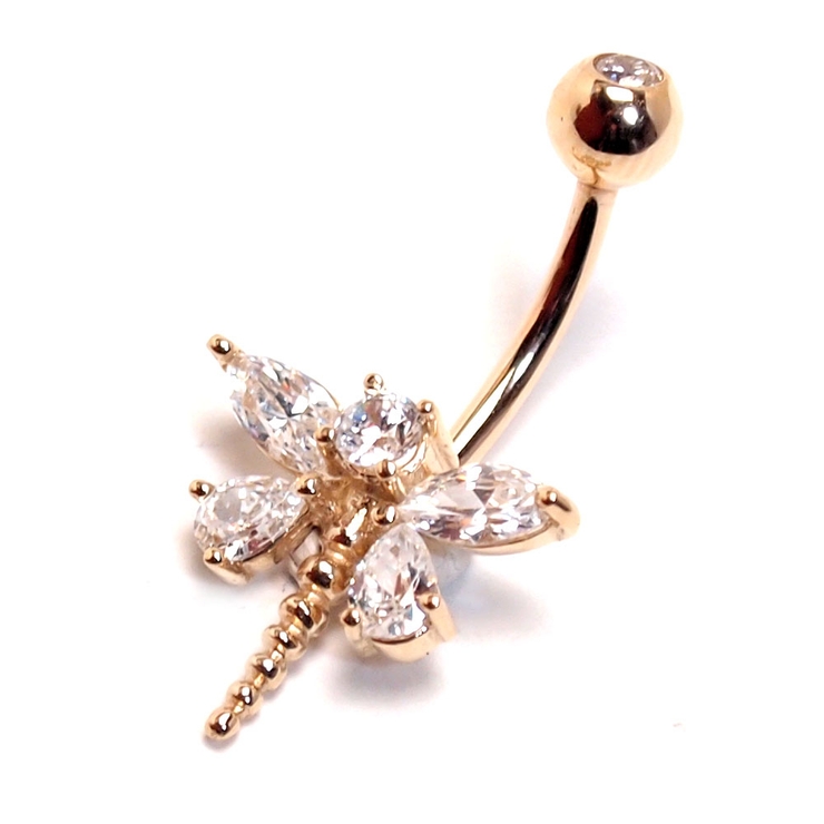 14K ヘソピアス 14G | ピアス専門店HOMESLICEPRODUCTIONS | 詳細画像1 