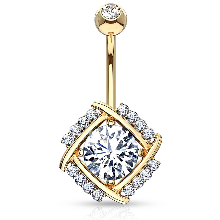 14K ヘソピアス 14G | ピアス専門店HOMESLICEPRODUCTIONS | 詳細画像1 