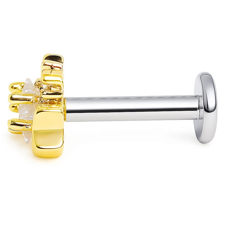 ボディピアス CZ クラスタースター | ピアス専門店HOMESLICEPRODUCTIONS | 詳細画像6 