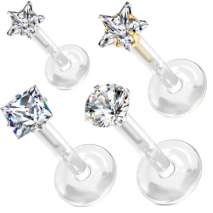 ボディピアス ラウンドCZ ジュエル | ピアス専門店HOMESLICEPRODUCTIONS | 詳細画像1 