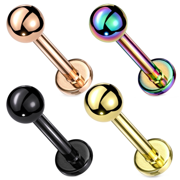 ボディピアス シンプルボール プッシュ | ピアス専門店HOMESLICEPRODUCTIONS | 詳細画像1 