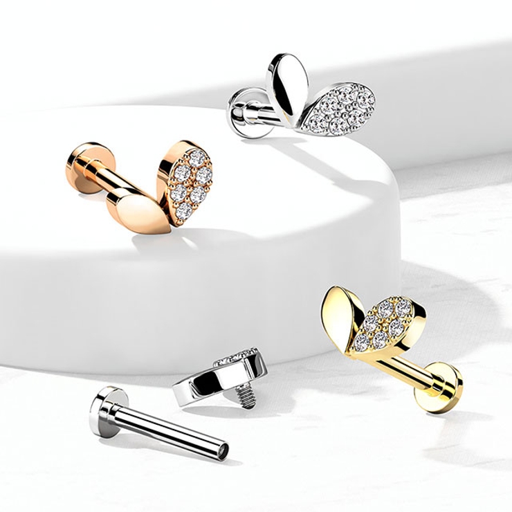 ボディピアス スプラウトハートジュエル CZ | ピアス専門店HOMESLICEPRODUCTIONS | 詳細画像9 