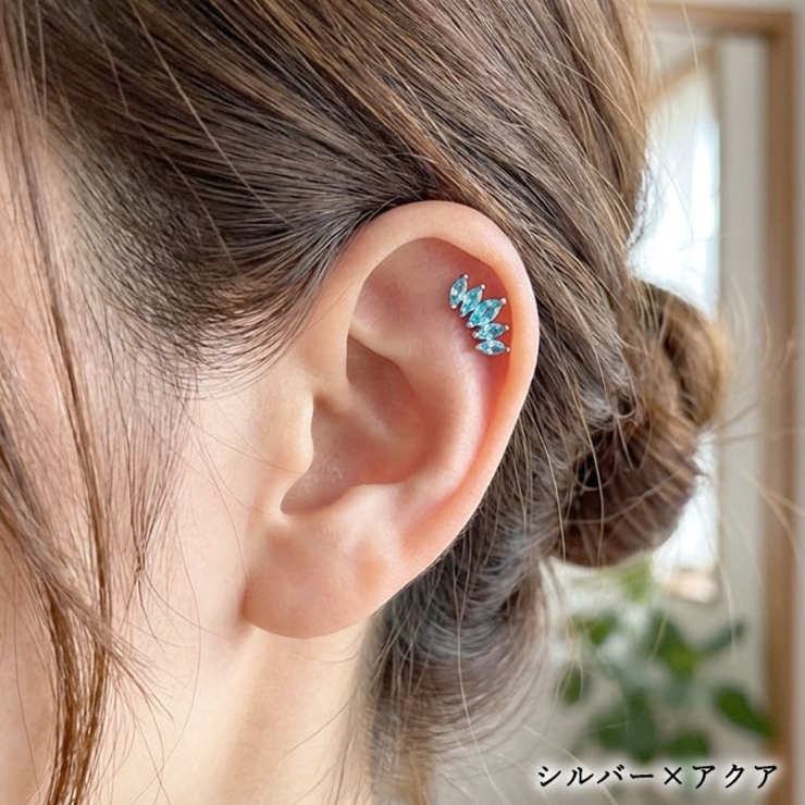 ボディピアス ラブレットスタッド 内ネジ | ピアス専門店HOMESLICEPRODUCTIONS | 詳細画像13 