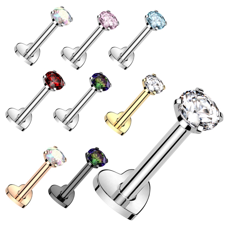 ボディピアス 16G ラブレットスタッド | ピアス専門店HOMESLICEPRODUCTIONS | 詳細画像1 