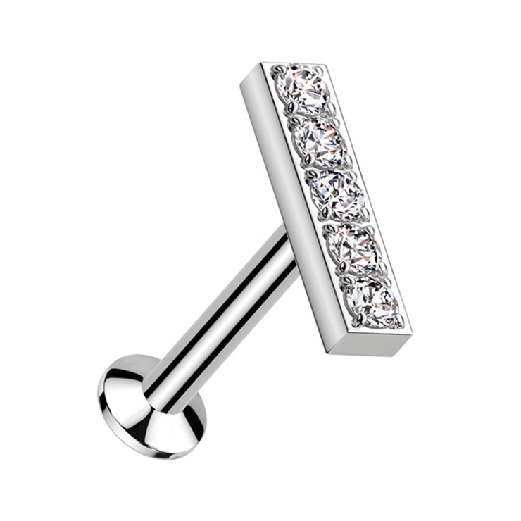 ボディピアス16G 18G ラブレットスタッド | ピアス専門店HOMESLICEPRODUCTIONS | 詳細画像1 