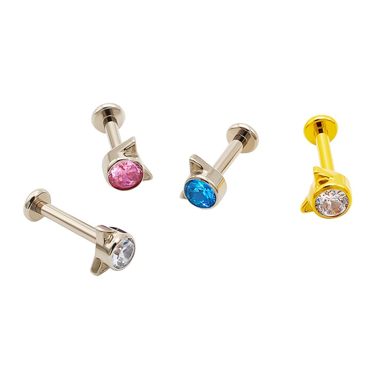 ボディピアス 16G ラブレットスタッド | ピアス専門店HOMESLICEPRODUCTIONS | 詳細画像6 