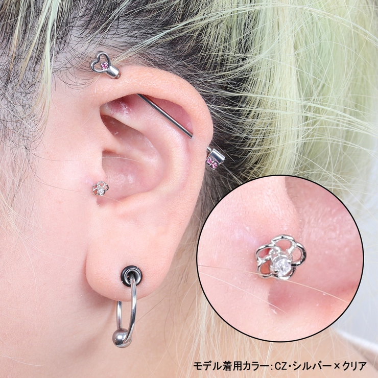16G CZ & | ピアス専門店HOMESLICEPRODUCTIONS | 詳細画像10 