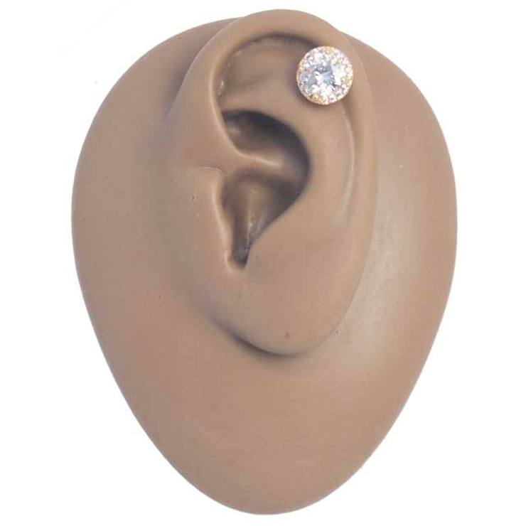 ボディピアス ラウンドプロングCZ インターナル | ピアス専門店HOMESLICEPRODUCTIONS | 詳細画像15 