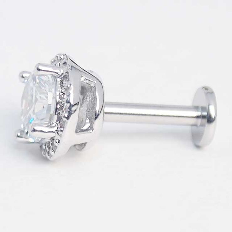 ボディピアス ラウンドプロングCZ インターナル | ピアス専門店HOMESLICEPRODUCTIONS | 詳細画像7 