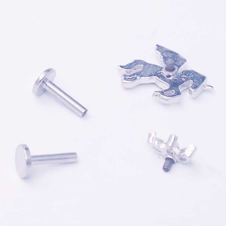 ボディピアス CZトップ ユニコーン | ピアス専門店HOMESLICEPRODUCTIONS | 詳細画像5 