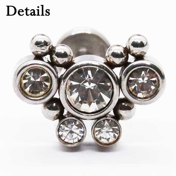 ボディピアス 16G 5ジュエル | ピアス専門店HOMESLICEPRODUCTIONS | 詳細画像4 