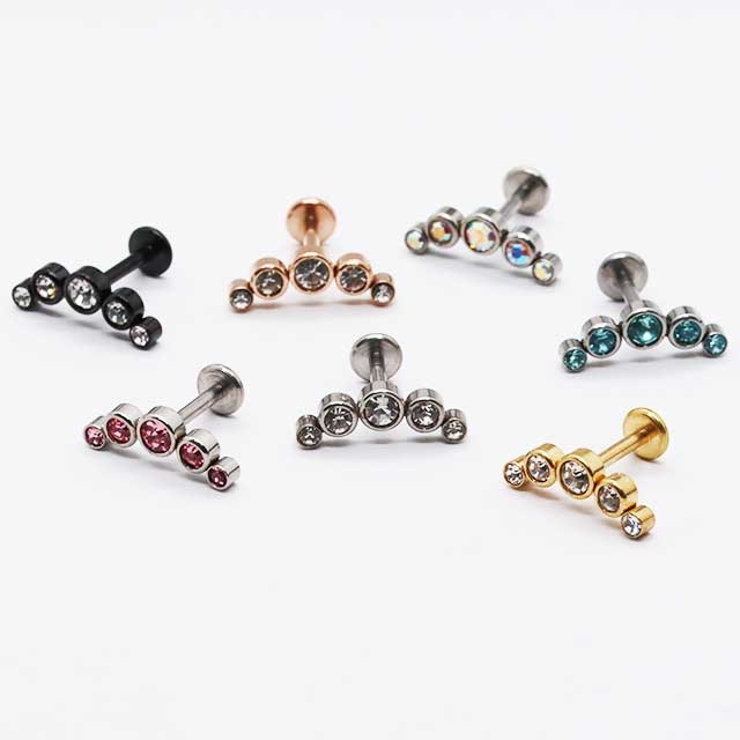 ボディピアス 16G 5ラウンドジュエル | ピアス専門店HOMESLICEPRODUCTIONS | 詳細画像8 