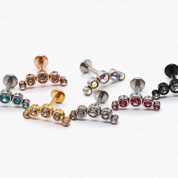 ボディピアス 16G 5ラウンドジュエル | ピアス専門店HOMESLICEPRODUCTIONS | 詳細画像9 