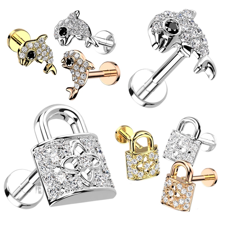 ボディピアス 16G CZ | ピアス専門店HOMESLICEPRODUCTIONS | 詳細画像1 