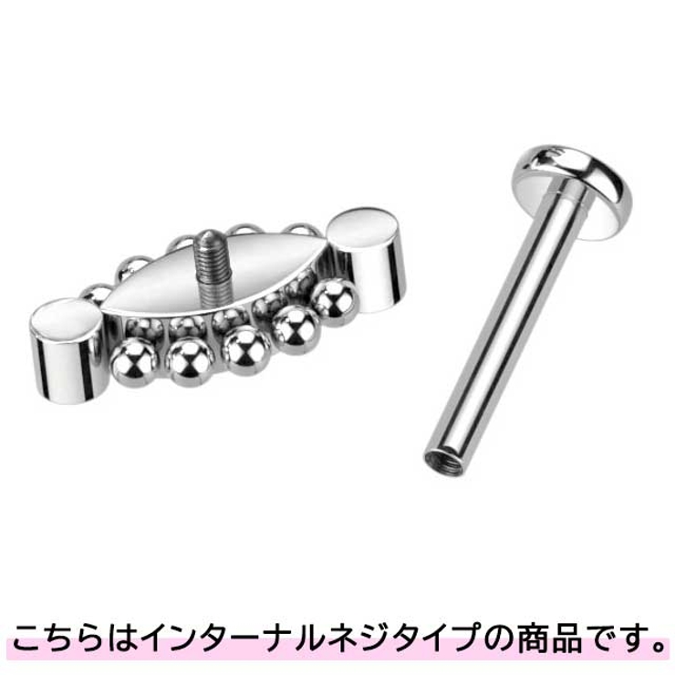 ボディピアス ラブレットスタッド 16G | ピアス専門店HOMESLICEPRODUCTIONS | 詳細画像7 