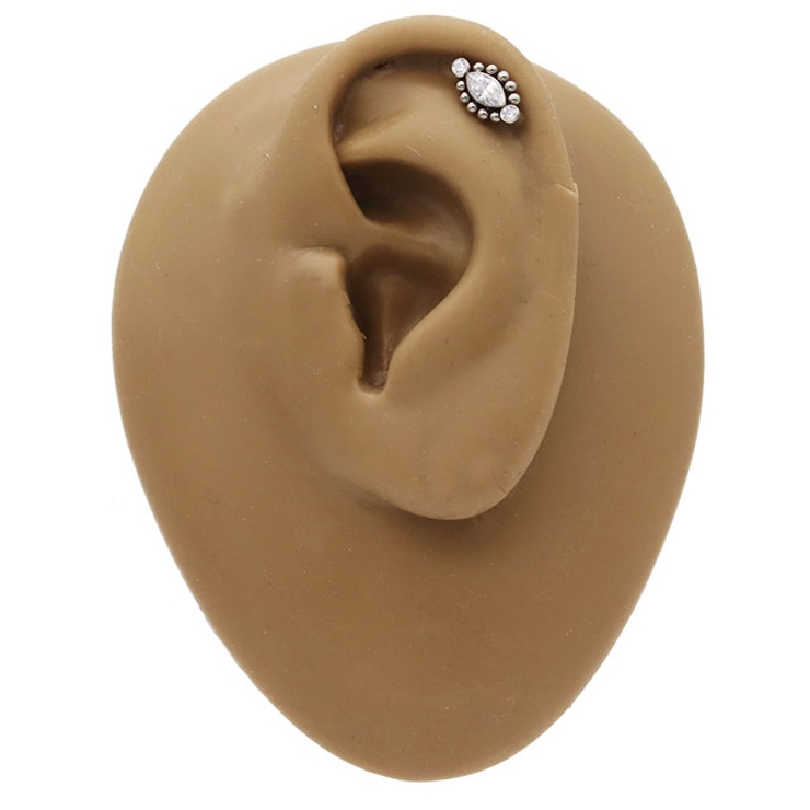 ボディピアス ラブレットスタッド 16G | ピアス専門店HOMESLICEPRODUCTIONS | 詳細画像8 