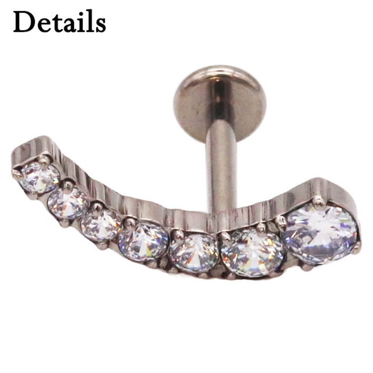 ボディピアス ラブレットスタッド 16G | ピアス専門店HOMESLICEPRODUCTIONS | 詳細画像4 