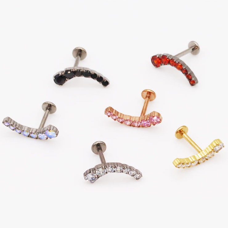 ボディピアス ラブレットスタッド 16G | ピアス専門店HOMESLICEPRODUCTIONS | 詳細画像8 