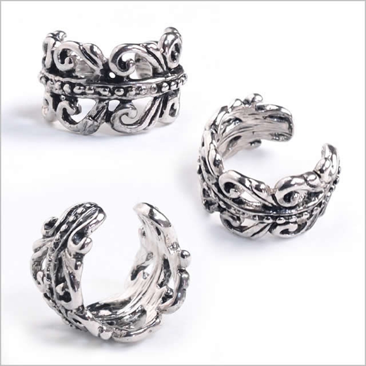 トライバル2 イヤーカフ 1個売り | ピアス専門店HOMESLICEPRODUCTIONS | 詳細画像3 