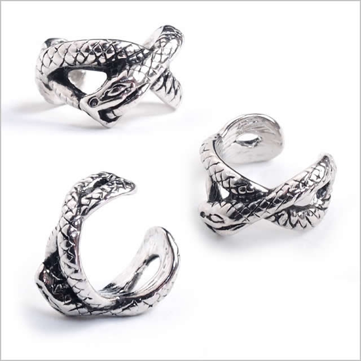 スネーク イヤーカフ 1個売り | ピアス専門店HOMESLICEPRODUCTIONS | 詳細画像3 