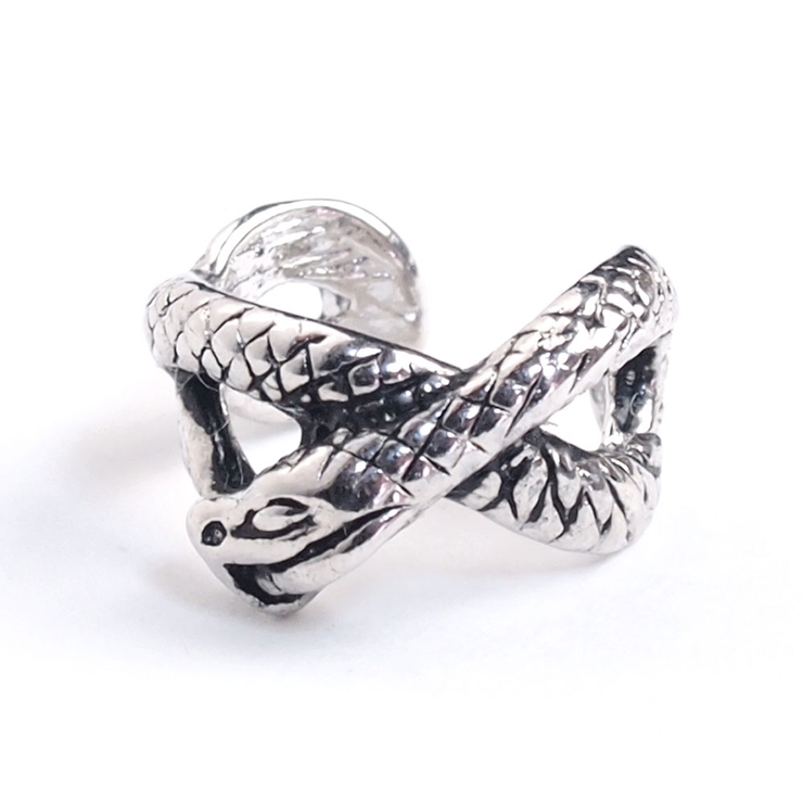 スネーク イヤーカフ 1個売り | ピアス専門店HOMESLICEPRODUCTIONS | 詳細画像1 