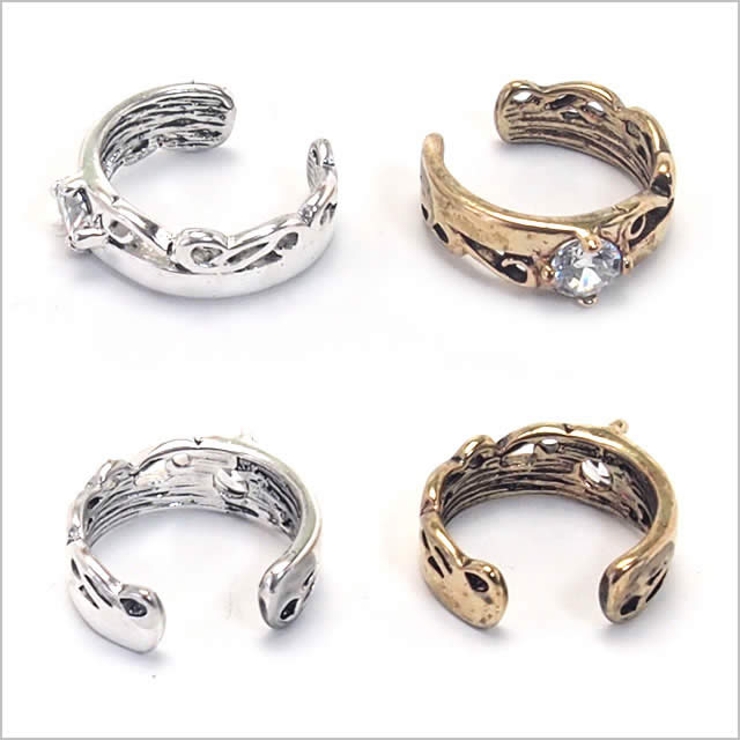 イヤーカフ CZ フィリグリー＆トライバルカット | ピアス専門店HOMESLICEPRODUCTIONS | 詳細画像5 