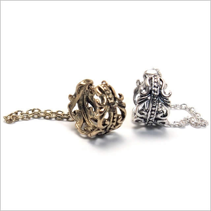 イヤーカフ セルティックハート チェーンリンク（1個売り） | ピアス専門店HOMESLICEPRODUCTIONS | 詳細画像5 