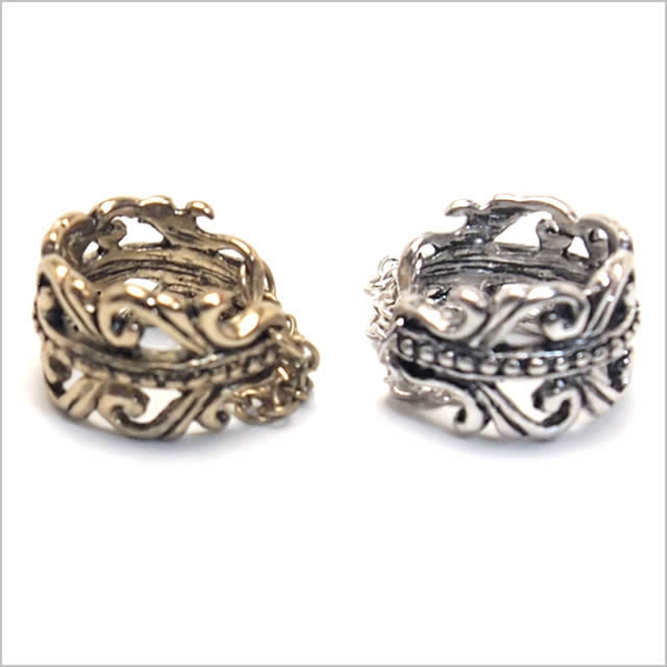 イヤーカフ セルティックハート チェーンリンク（1個売り） | ピアス専門店HOMESLICEPRODUCTIONS | 詳細画像7 