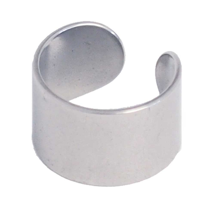 シルバー | イヤーカフ 6mm幅 シンプル | ピアス専門店HOMESLICEPRODUCTIONS