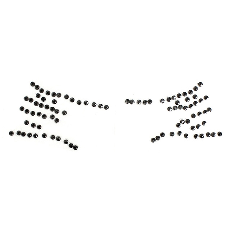 アイシャドー ジュエルシール ブラック【EYEROCK | ピアス専門店HOMESLICEPRODUCTIONS | 詳細画像1 