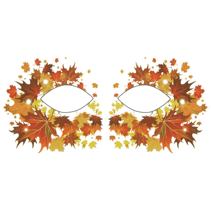 アイメイク タトゥーシールオータムリーフ【アイシャドー アイライナー | ピアス専門店HOMESLICEPRODUCTIONS | 詳細画像1 