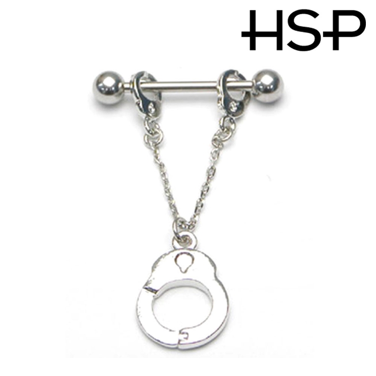 ニップルバーベル 14G 手錠【ボディピアス | ピアス専門店HOMESLICEPRODUCTIONS | 詳細画像2 