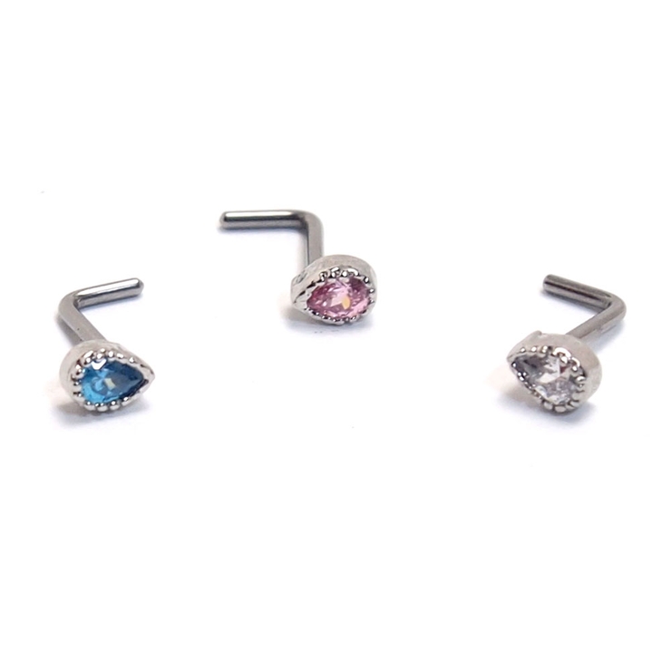 鼻ピアス 20G 316Lサージカルステンレス | ピアス専門店HOMESLICEPRODUCTIONS | 詳細画像4 