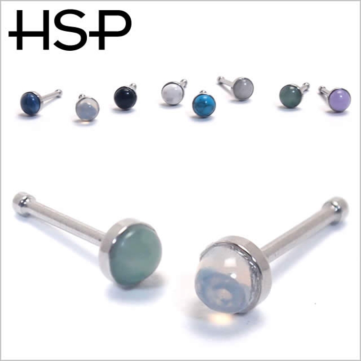 ストーン ノーズピン 20G | ピアス専門店HOMESLICEPRODUCTIONS | 詳細画像2 
