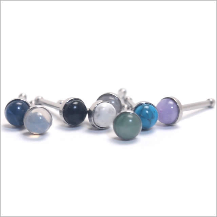 ストーン ノーズピン 20G | ピアス専門店HOMESLICEPRODUCTIONS | 詳細画像4 