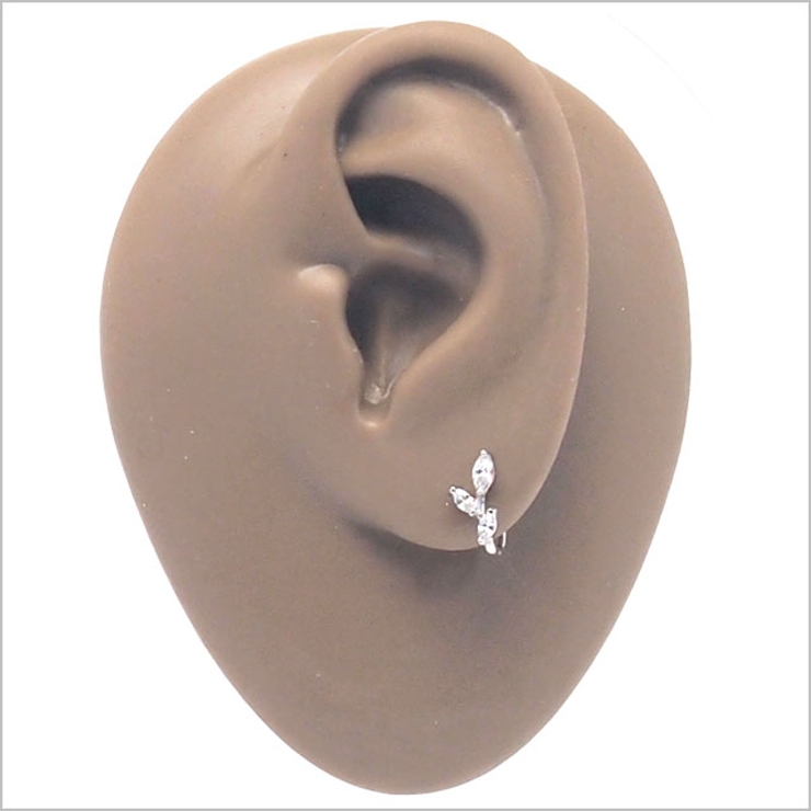 鼻ピアス 2Way バラエティCZトップ | ピアス専門店HOMESLICEPRODUCTIONS | 詳細画像6 