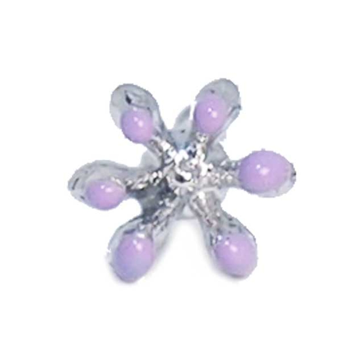 鼻ピアス エナメルフラワー ノーズピン | ピアス専門店HOMESLICEPRODUCTIONS | 詳細画像3 