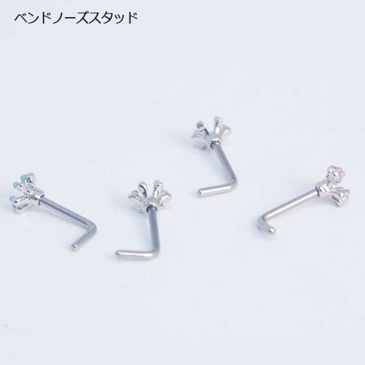 鼻ピアス エナメルフラワー ノーズピン | ピアス専門店HOMESLICEPRODUCTIONS | 詳細画像5 