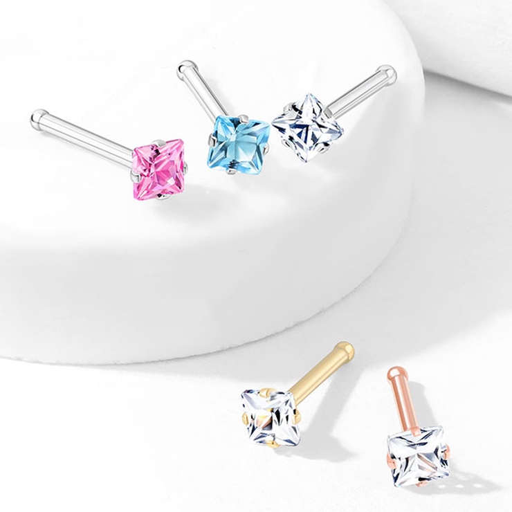 鼻ピアス CZジュエル ラウンド | ピアス専門店HOMESLICEPRODUCTIONS | 詳細画像15 