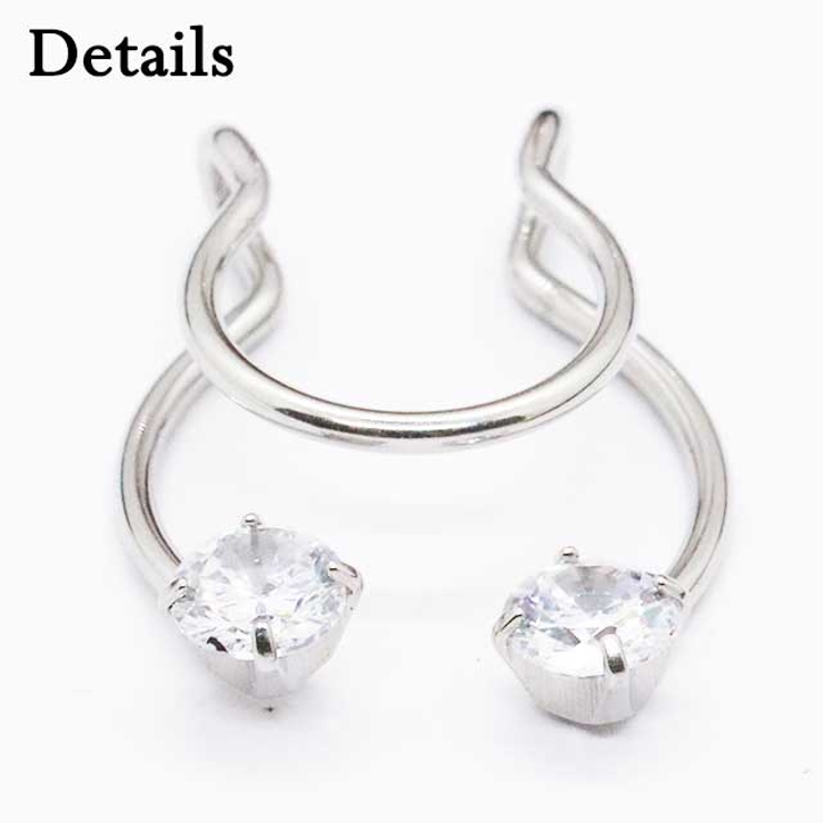 ボディピアス フェイク ノーズクリップ | ピアス専門店HOMESLICEPRODUCTIONS | 詳細画像5 