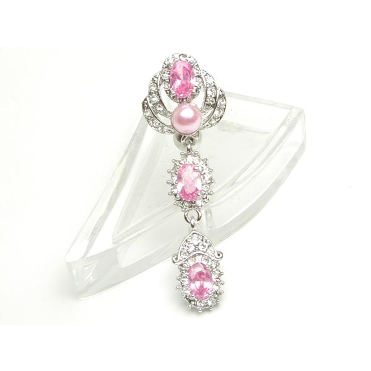 トップダウン パール＆ジェムズ バナナバーベル | ピアス専門店HOMESLICEPRODUCTIONS | 詳細画像3 