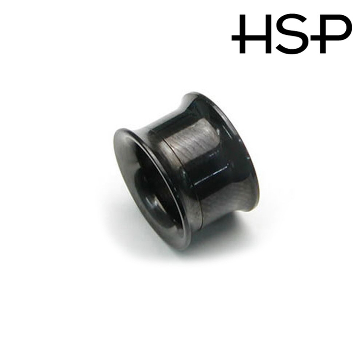 ブラックダブルフレアイヤレット 12mm【ボディピアス ボディーピアス | ピアス専門店HOMESLICEPRODUCTIONS | 詳細画像2 