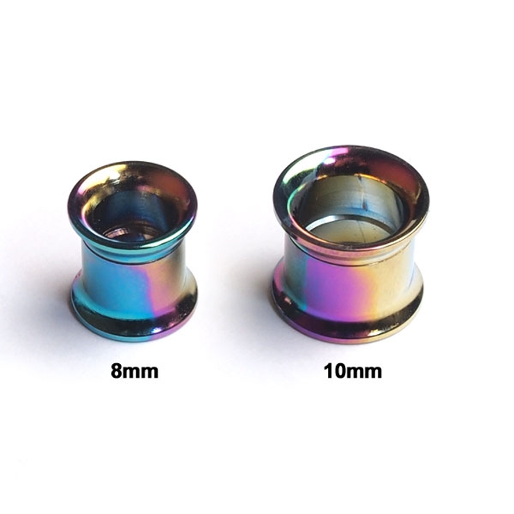 マルチカラーダブルフレア イヤレット 8mm | ピアス専門店HOMESLICEPRODUCTIONS | 詳細画像4 