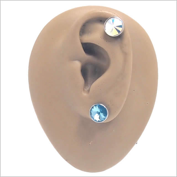 ボディピアス 16G クリスタルトップ | ピアス専門店HOMESLICEPRODUCTIONS | 詳細画像8 