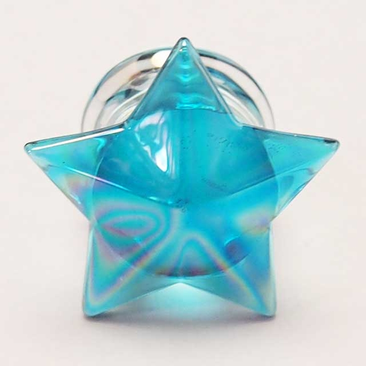 ボディピアス ブルーAB スターグラスプラグ | ピアス専門店HOMESLICEPRODUCTIONS | 詳細画像3 